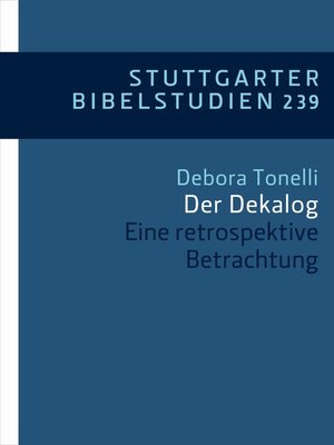 cover image of Der Dekalog